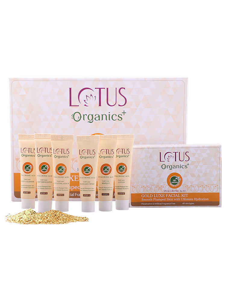 Lotus Organics Gold Luxe Facial Kit-image-44
