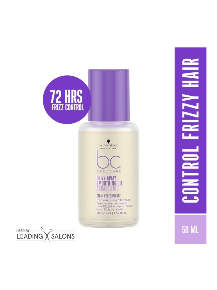 Schwarzkopf Professional Bonacure Frizz Away Smoothing Oil With Babassu Oil-picture-20