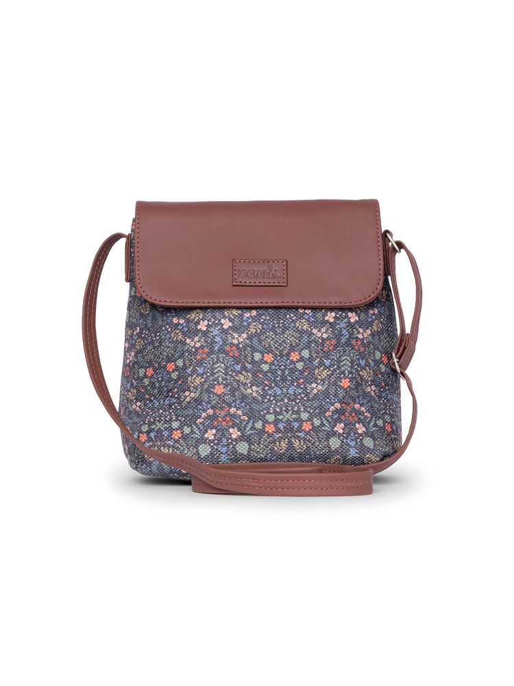 Zouk Kashmir Royals Flap Sling Bag-image-37