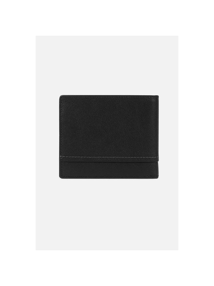 Allen Solly Men Black Solid Genuine Leather Wallet-picture-25