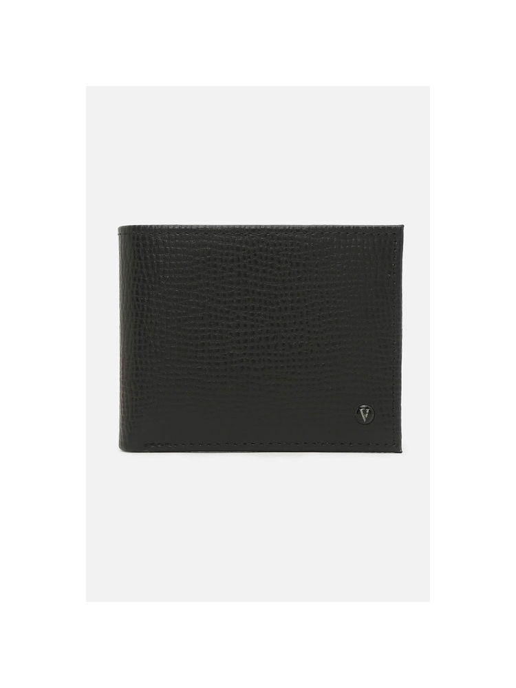 Van Heusen Men Black Genuine Leather Wallet-image-16