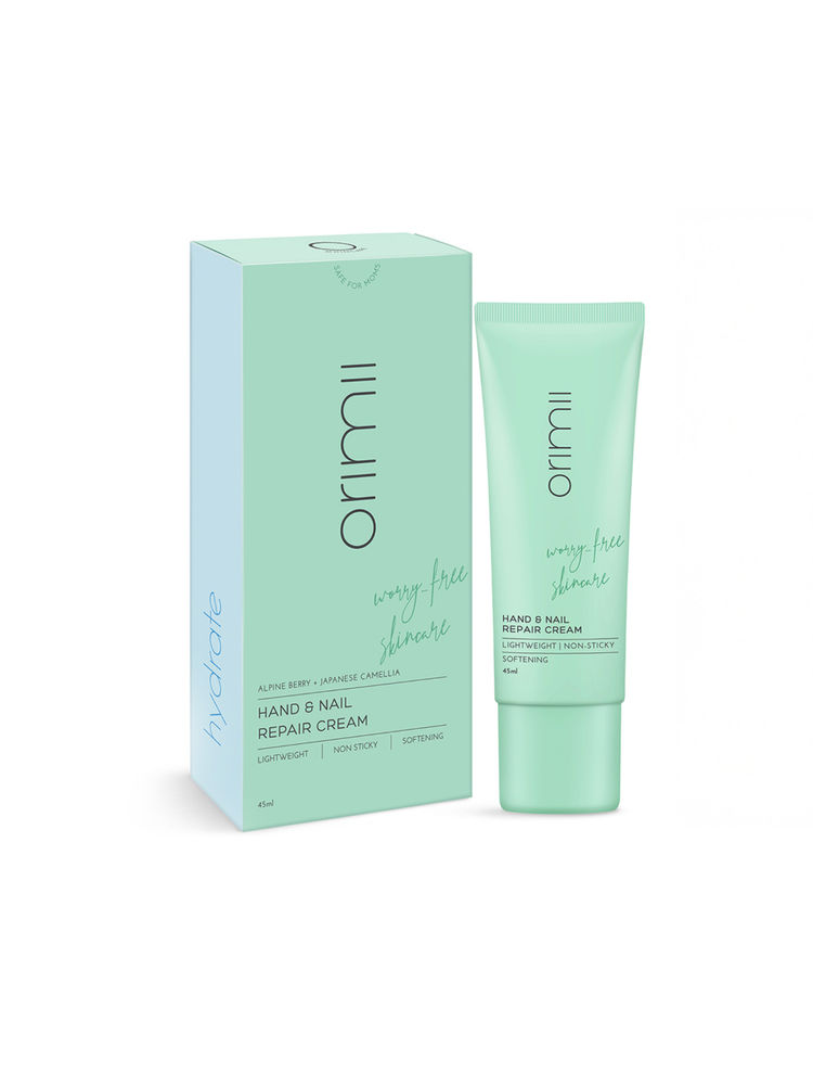 Orimii Nail & Hand Cream With Shea Butter & Alpine Berry - Non Comedogenic, Pregnancy Safe