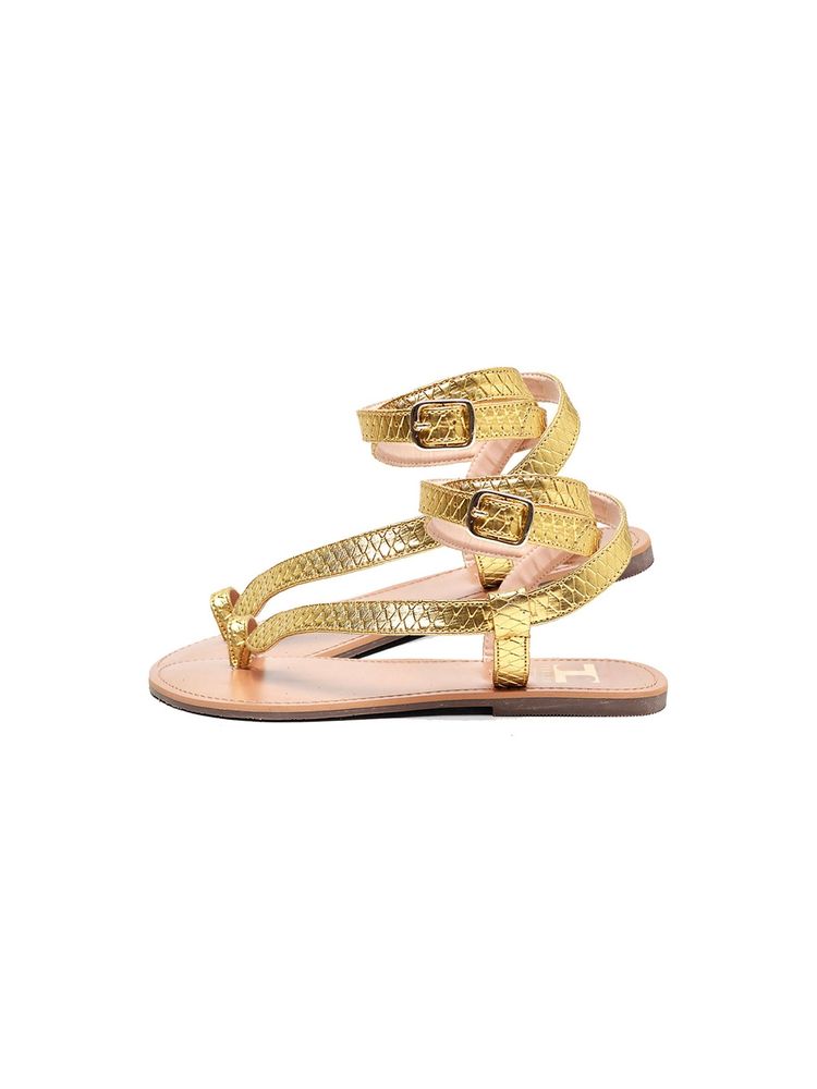 IRUSSH Gold Nagini Sandals-image-37