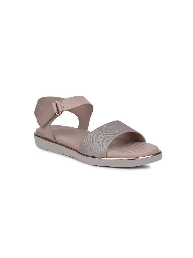 Bata Comfit Grey Casual Sandals for Women-picture-14