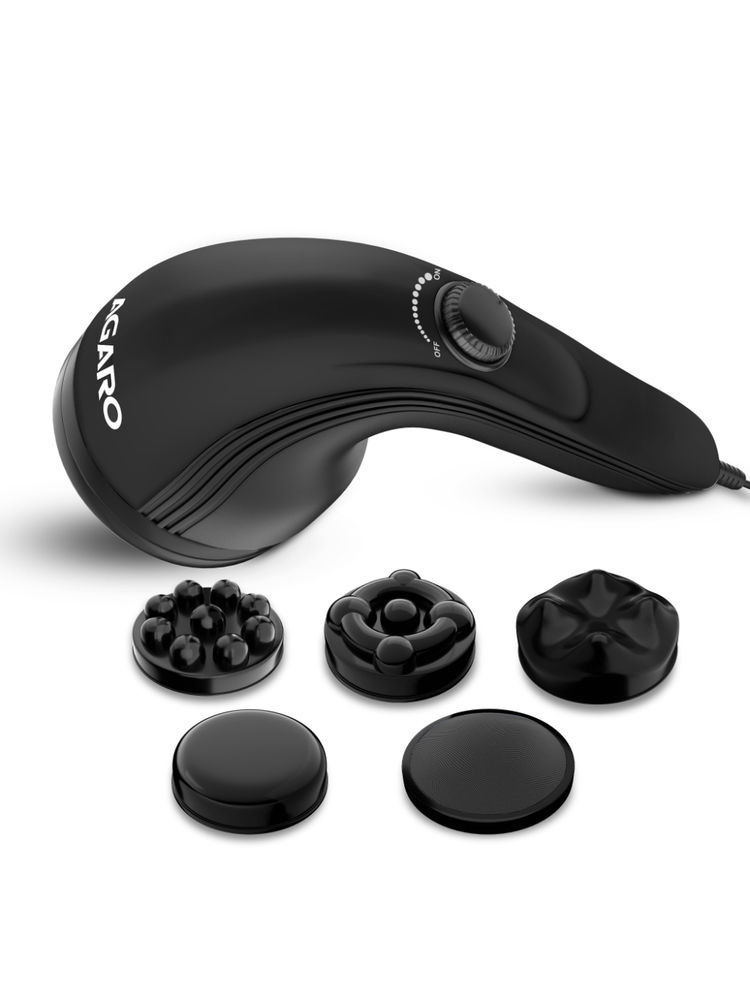 Agaro Atom Plus Full Body Massager - Black