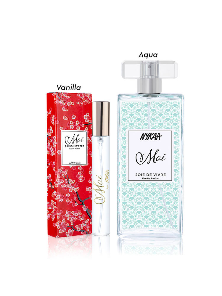 Moi By Nykaa Luxury Perfume Bestsellers Discovery Combo For Women - Joie De Vivre & Raison D'Etra