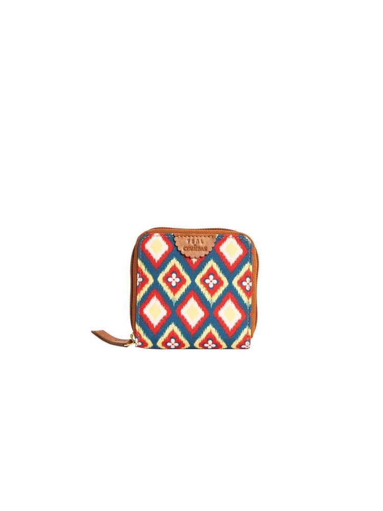 Teal by CHUMBAK Ikat Glow Mini Wallet-picture-24