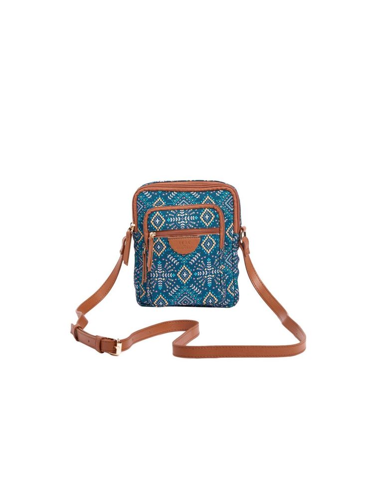 Teal by CHUMBAK Mexico Aztec Wallet Sling Bag-picture-19