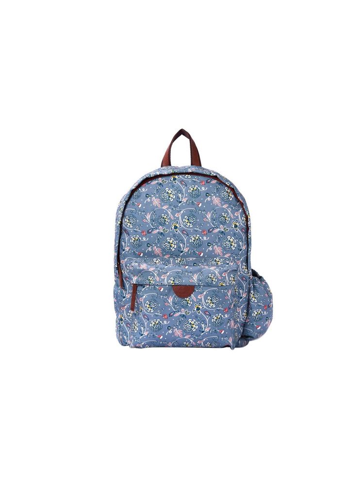 Teal by CHUMBAK Grey Bloom Laptop Backpack-picture-16