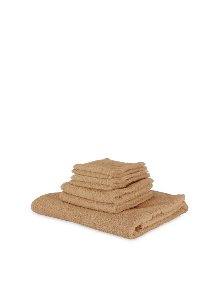 KOPA 7Pc Quick Dry 100% Cotton Soft Terry Towel -1Pc Bath, 2Pc Hand, 4Pc Face D'Ross Solid-image-26