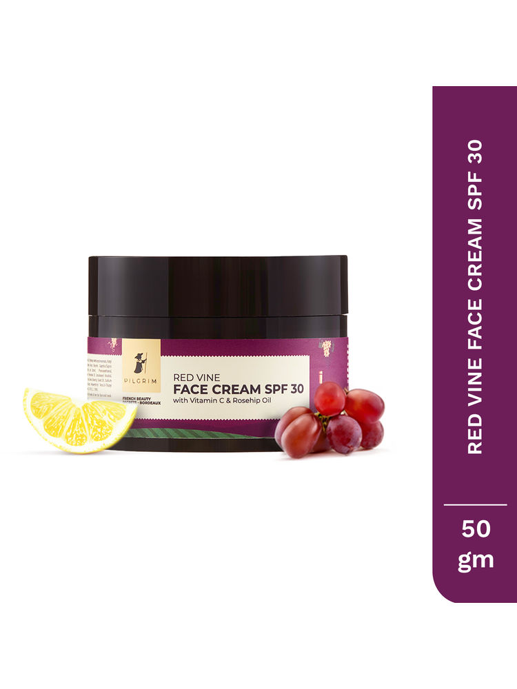 Pilgrim Red Vine Face Cream SPF 30 with Vitamin C & Rosehip Oil-image-36