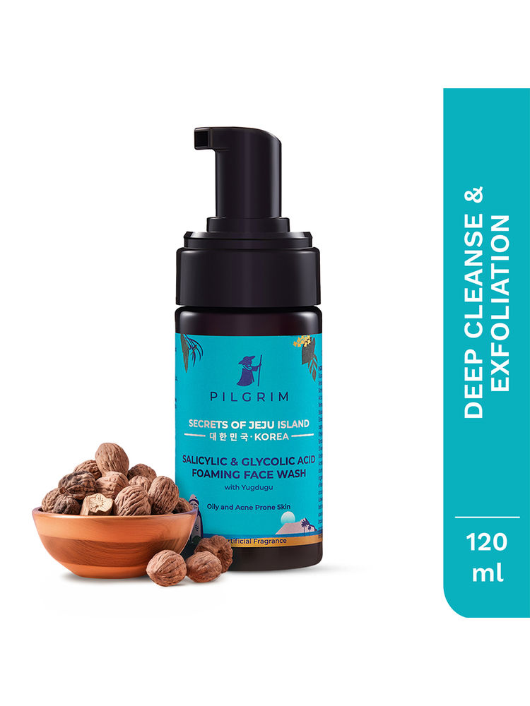 Pilgrim Salicylic (BHA) & Glycolic Acid (AHA) Foaming Face Wash-picture-5