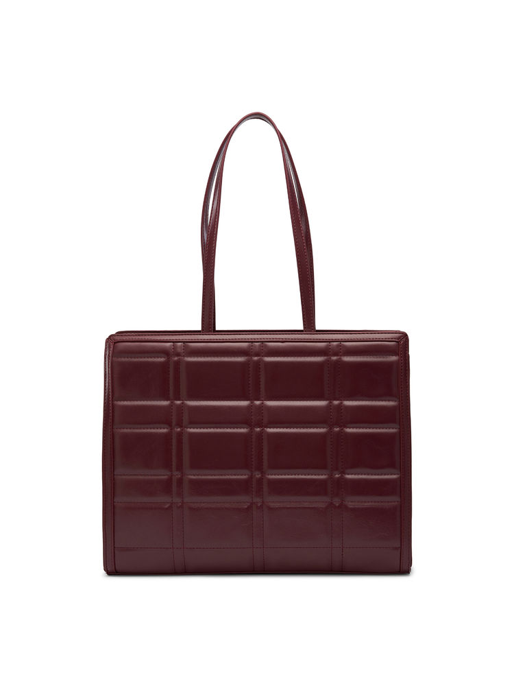 MIRAGGIO Macy Tote Bag Maroon-picture-19