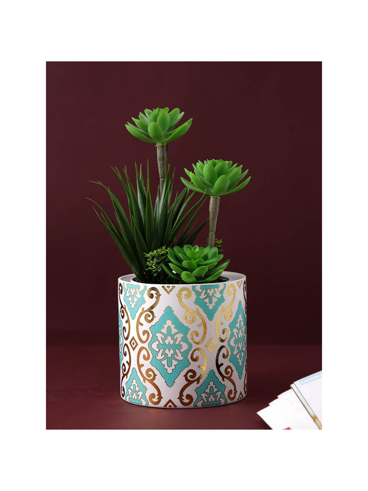 Tayhaa Printed Ceramic Planter-image-2
