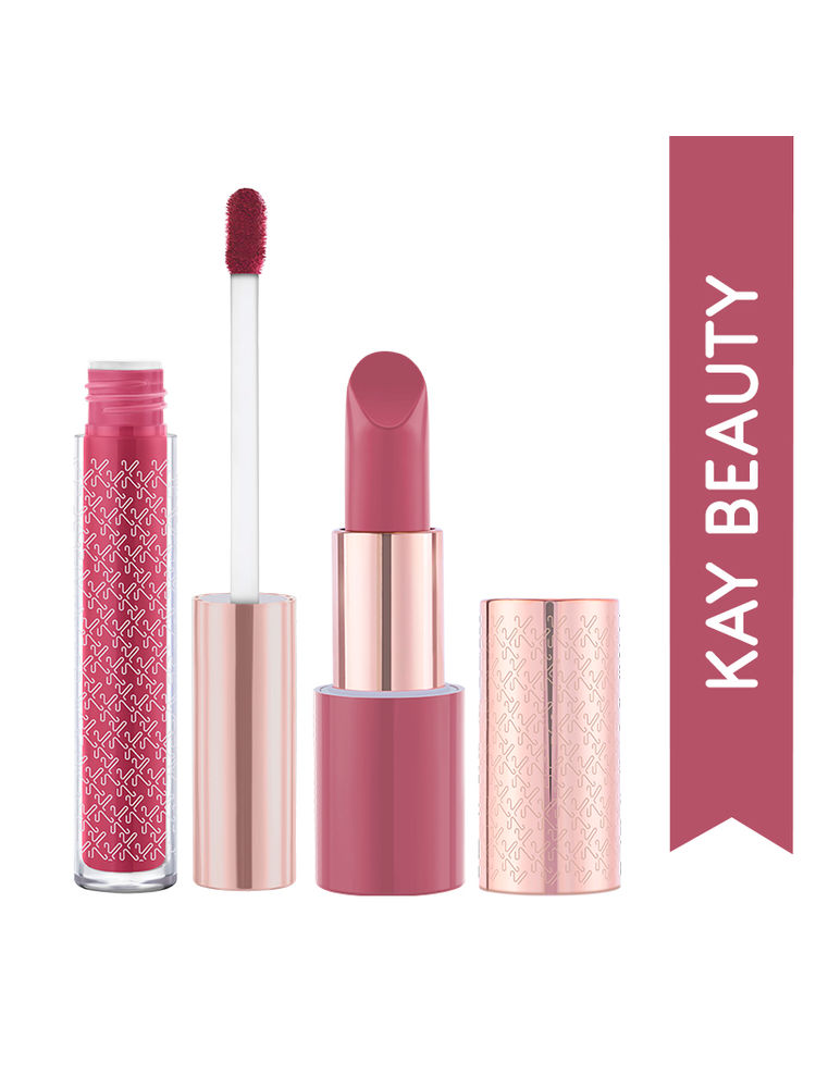 Kay Beauty Liquid Lipstick And Bullet Lipstick Combo