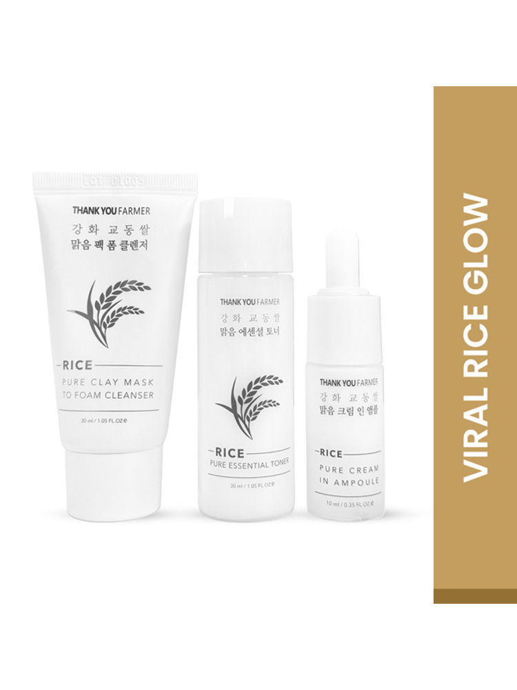 Thank You Farmer Rice Pure Glow Travel Kit-picture-12
