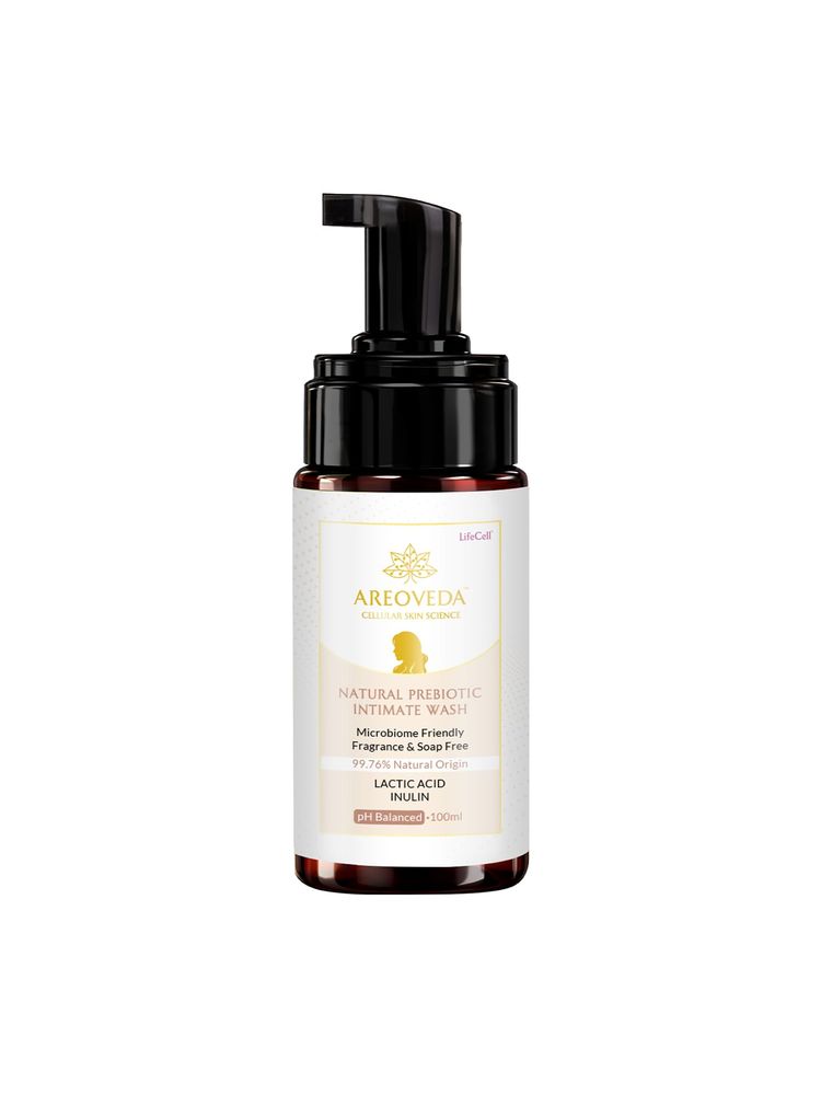 AreoVeda Natural Prebiotic Intimate Wash With Lactic Acid & Inulin Helps Maintain pH Balance-picture-20