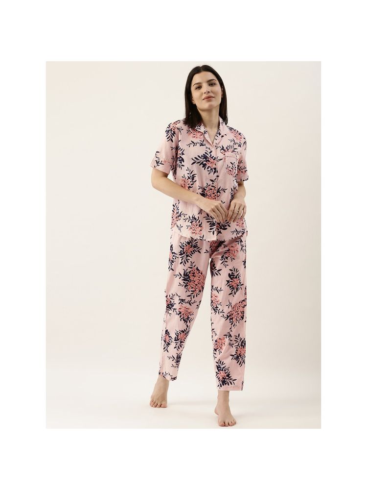 sanskrutihomes SAY Women Pure Cotton Night Suit (Set of 2)-picture-39