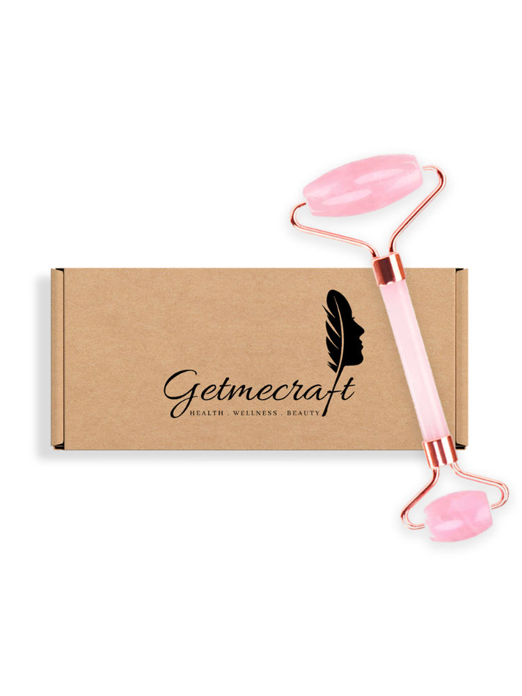 Getmecraft Rose Quartz Facial Roller And Massager-picture-18