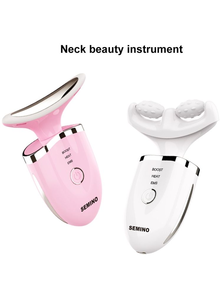 SEMINO Advanced Neck Face Firming Wrinkle Removal Skin Lift Double Chin Reducer (Pink or White)-picture-22