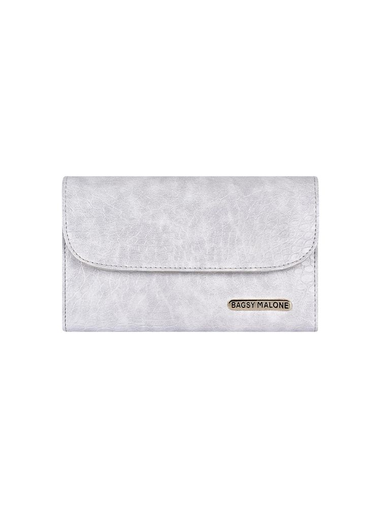Bagsy Malone Grey Uber Stylish Clutch-picture-12