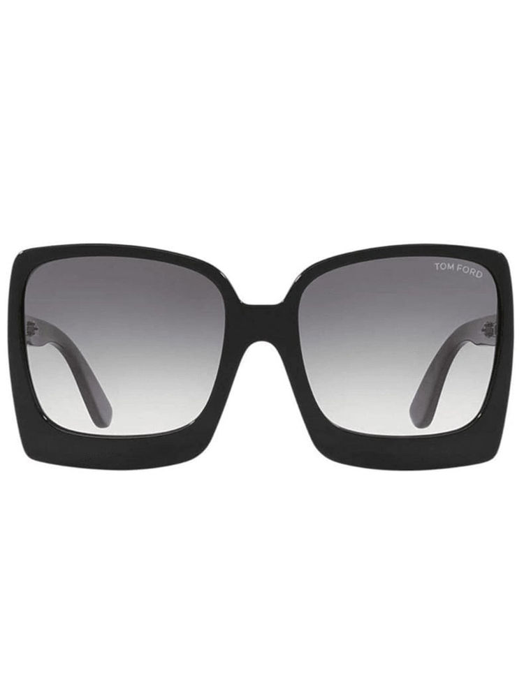 Tom Ford Eyewear Black Plastic Sunglasses Ft0617 60 01B-picture-7
