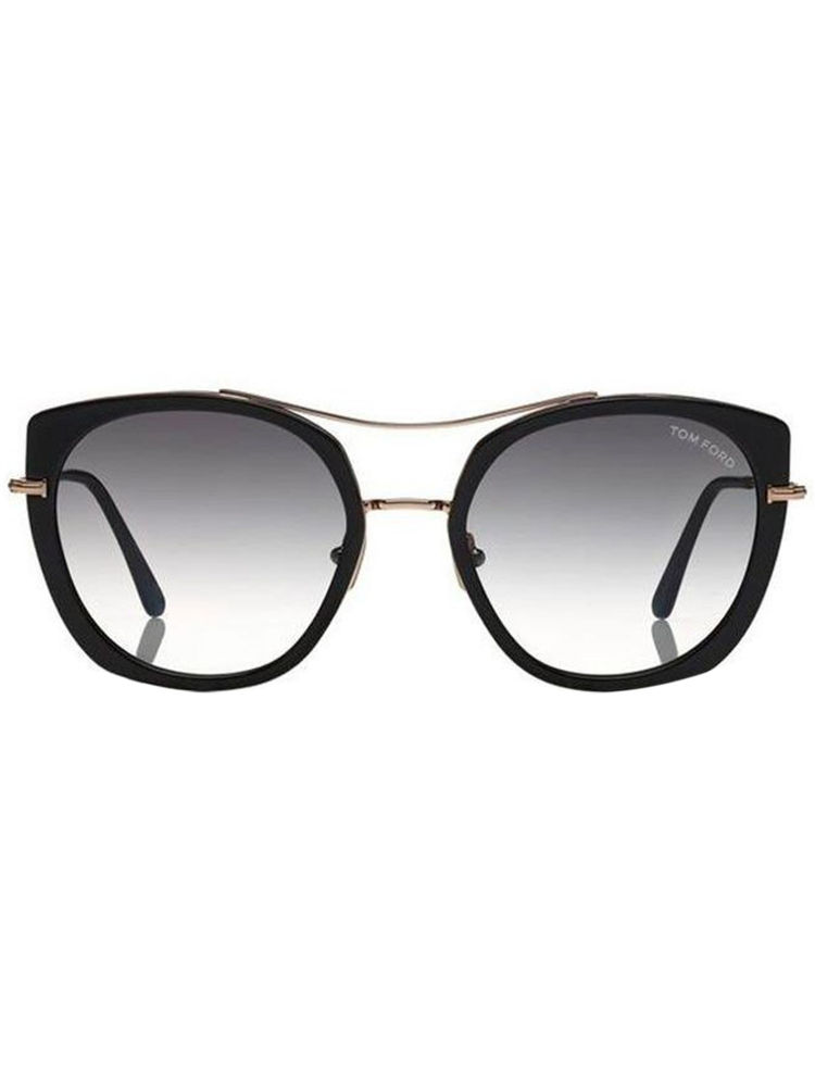 Tom Ford Eyewear Black Metal Sunglasses Ft0760 56 01B-picture-40