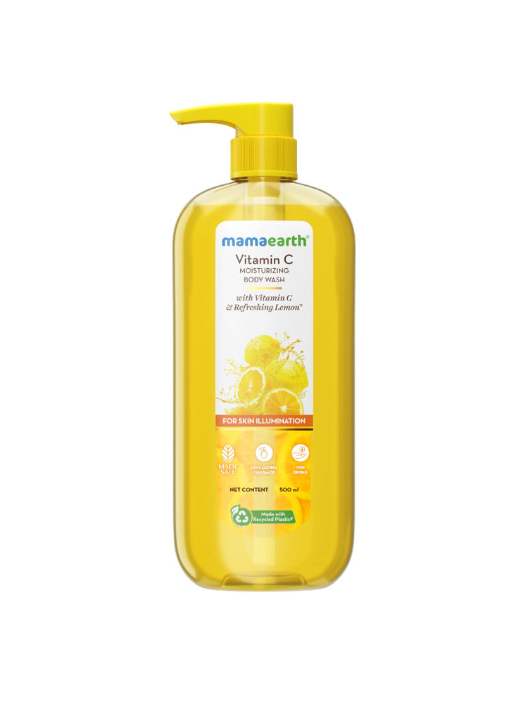 Mamaearth Vitamin C Moisturizing Body Wash-picture-2
