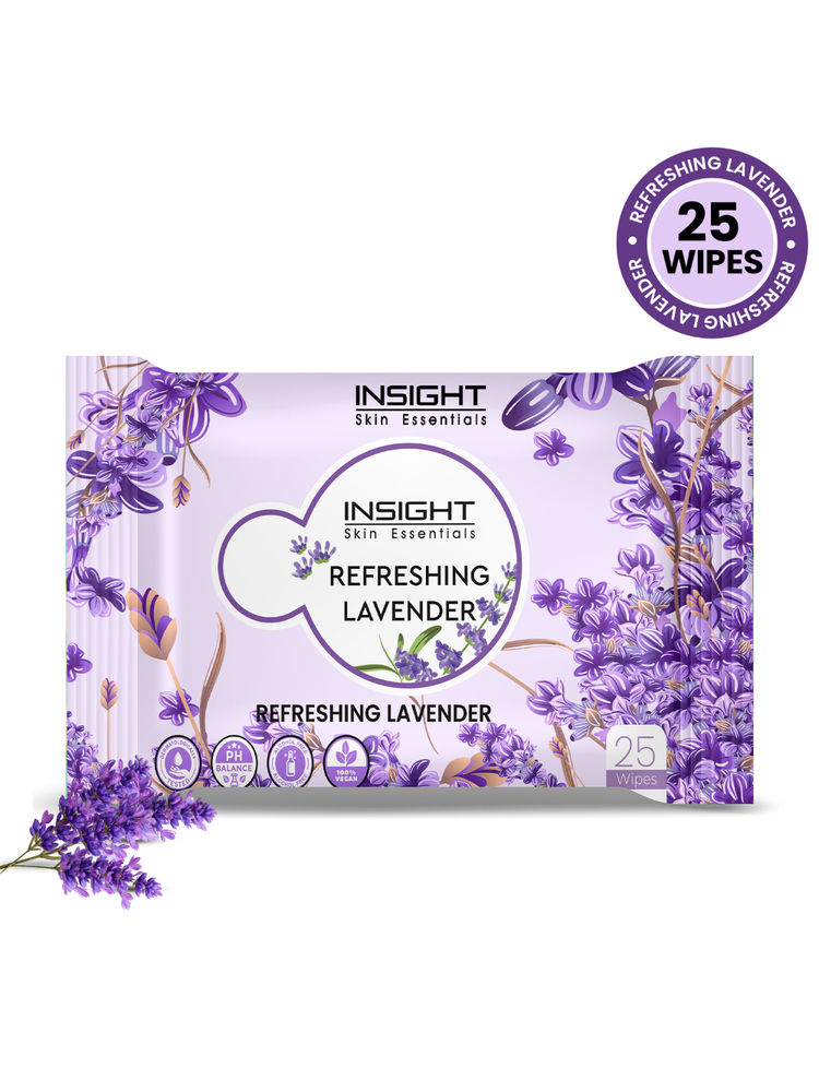 Insight Cosmetics Refreshing Lavender Wet Wipes-image-45