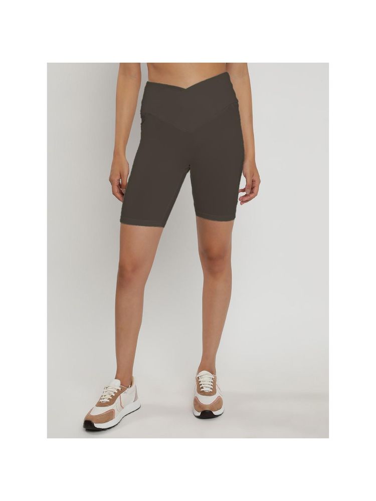 Wear Jukebox Empower High-Rise Workout Shorts 8 Charcoal-image-7