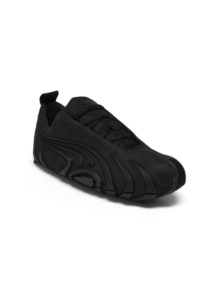 Puma Unisex Black Talon San San Gear Premium Nubuck Sneakers-picture-13