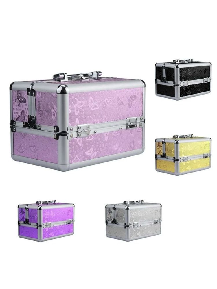 Gorgio Professional Multipurpose Vanity Box GVB06 (Colour/ Shape May Vary)