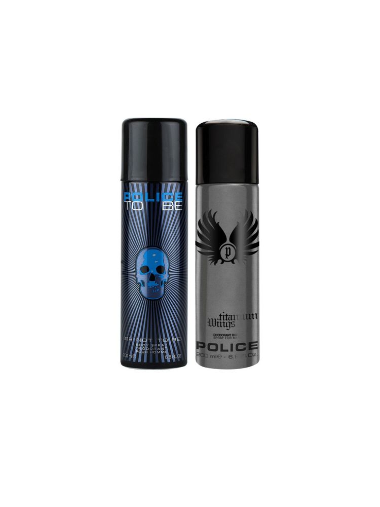 Police Wings Titanium + To Be Man Deo Combo Set-image-31