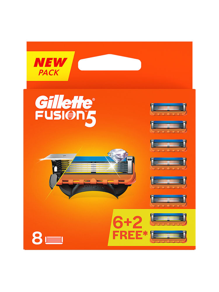 Gillette Fusion Manual Shaving Razor Blades - 8s Pack (Cartridge)-image-22