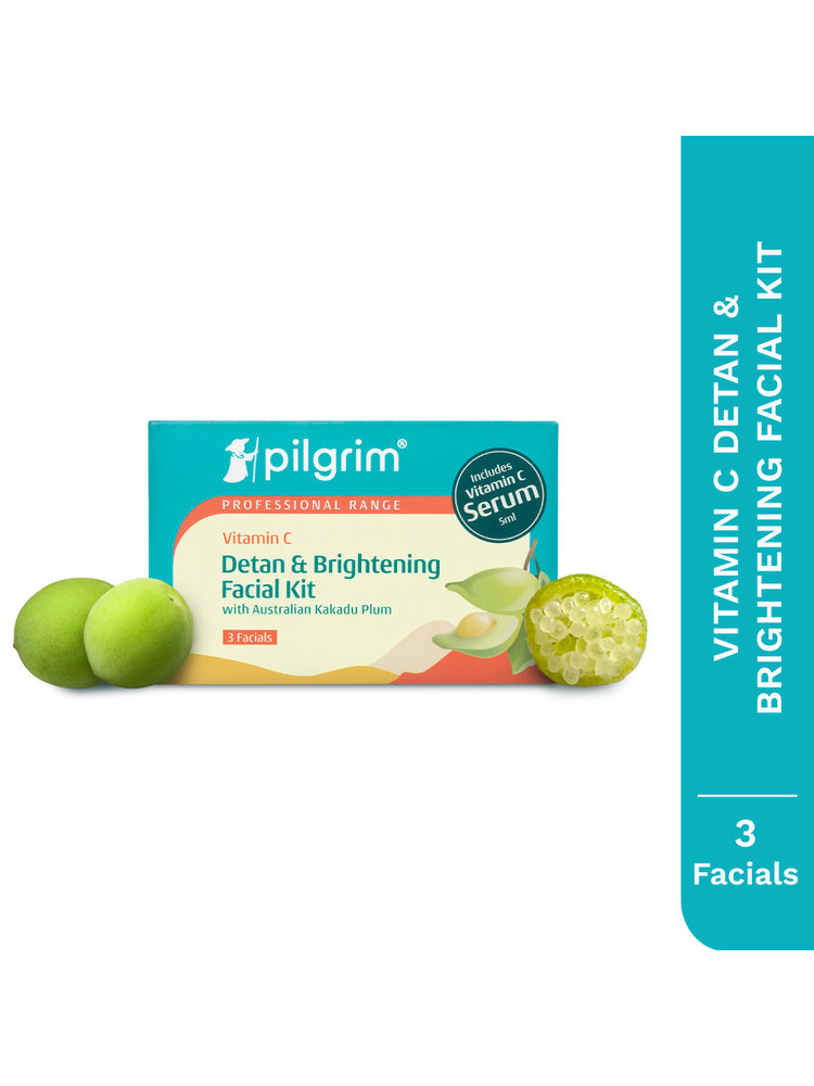 Pilgrim Vitamin C Detan & Brightening Facial Kit-picture-14