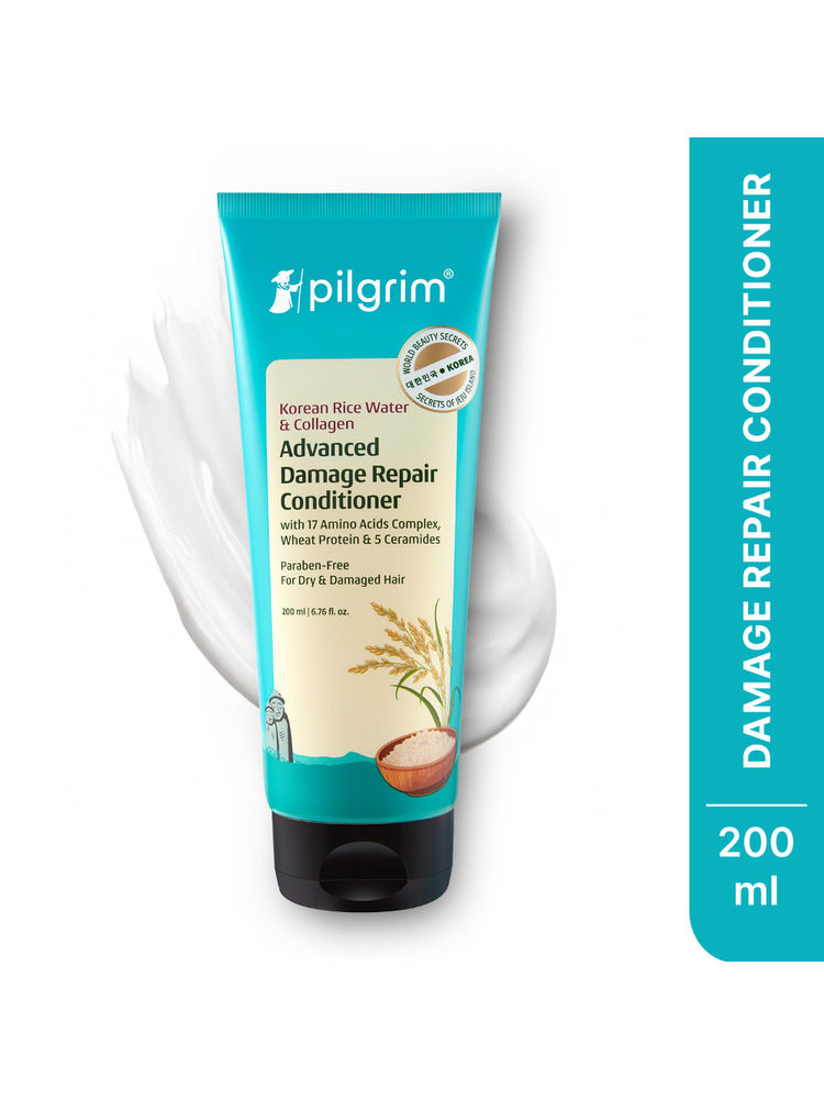 Pilgrim Korean Rice Water & Collagen Advanced Damage Repair Conditioner
