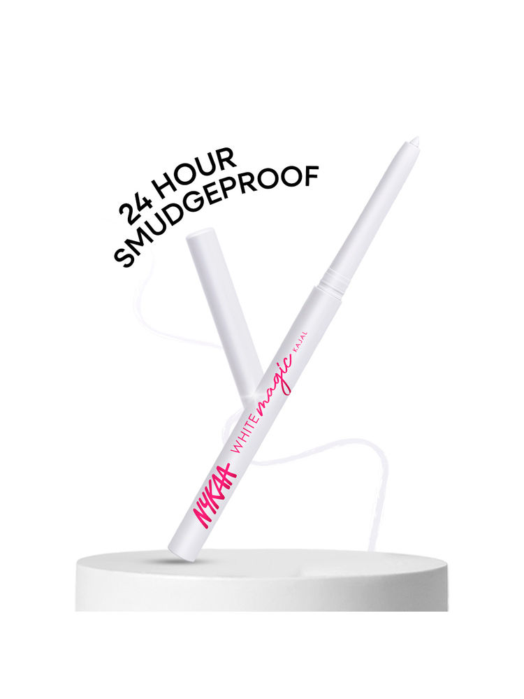 Nykaa Smudgeproof Kajal Eyeliner Pencil - Lasts Upto 24 Hours
