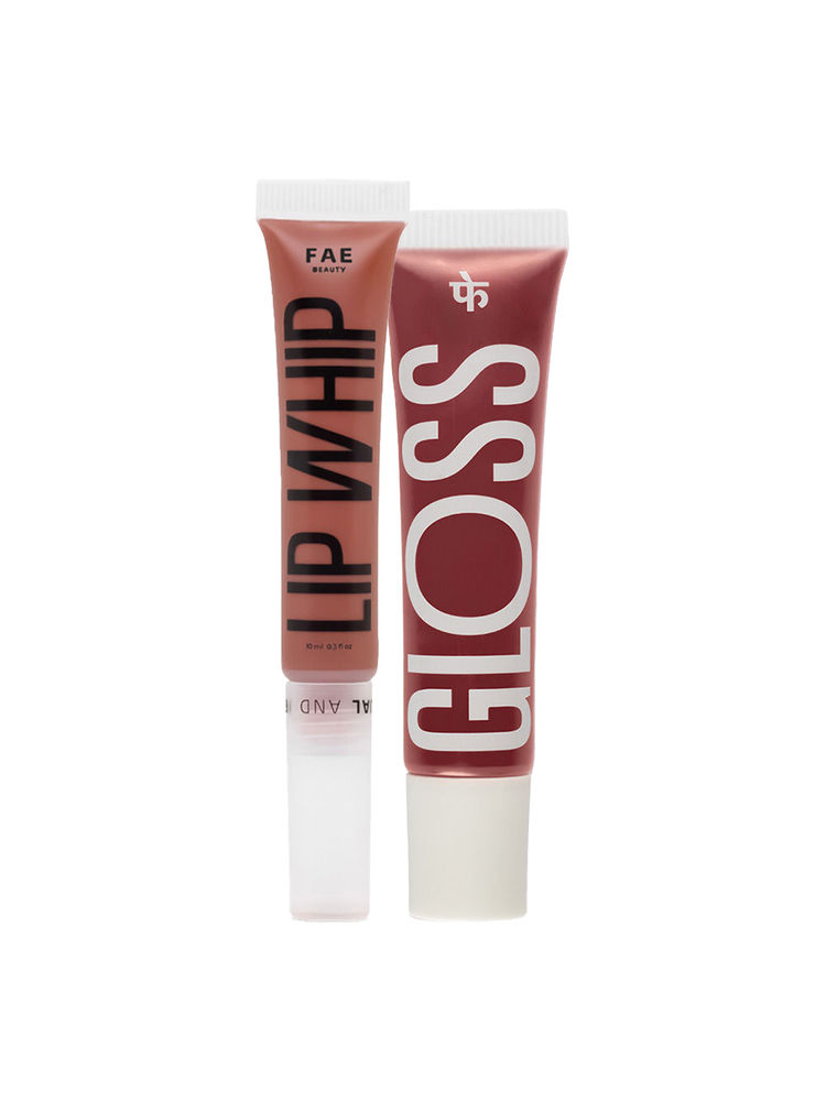 FAE Beauty Lip Whip 12H Matte Liquid Lipstick + Lip Gloss Set - Safeword & Living-picture-16