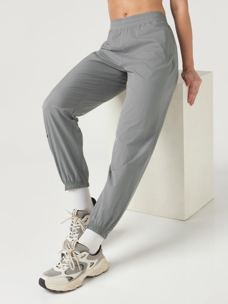 Technosport Women Printed Slim Fit Sports Joggers - Grey-picture-26