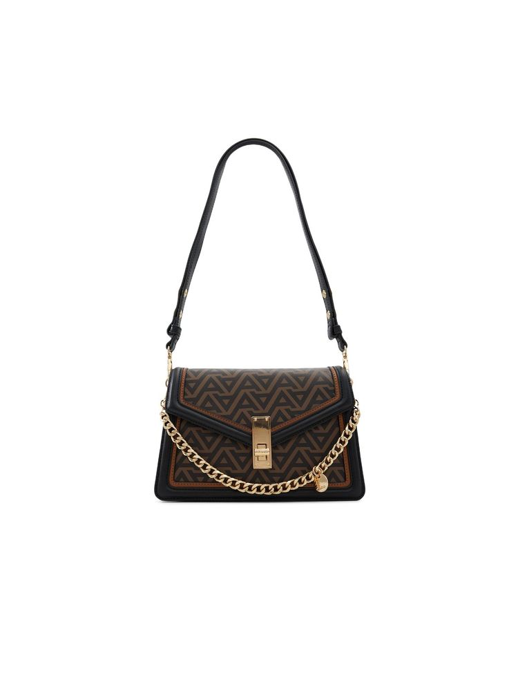 Aldo Amdouna Womens Brown Shoulder Bag (M)-picture-11