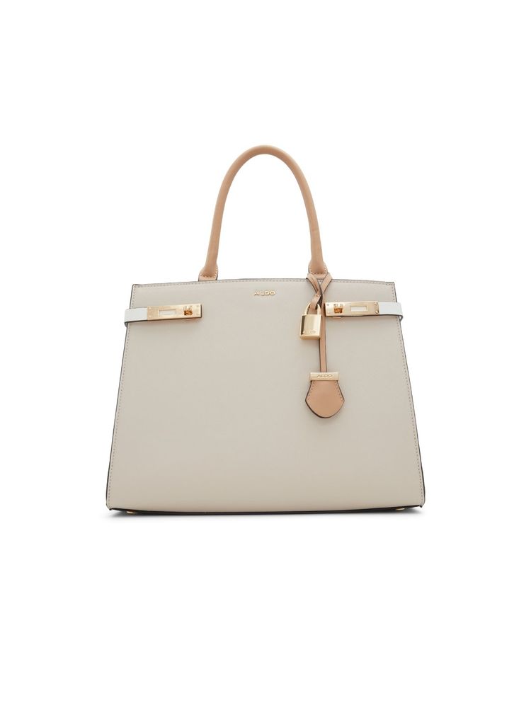 Aldo Manilla Womens Beige Satchel Bag (M)-picture-15