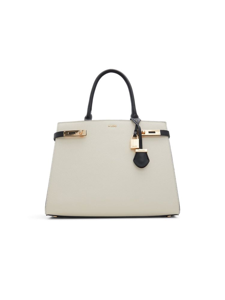 Aldo Manilla Womens Beige Satchel Bag (M)