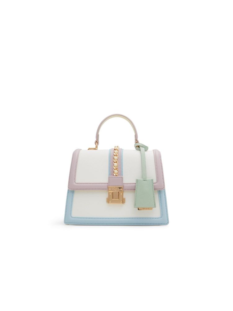 Aldo Martissa Womens Multicolor Top Handle Satchel Bag (M)-picture-38