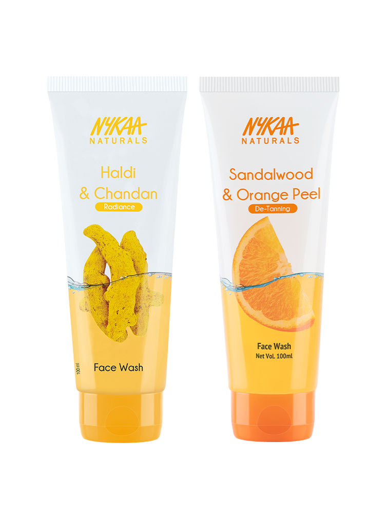 Nykaa Naturals Radiant & De-tanning Face Wash Combo-image-38