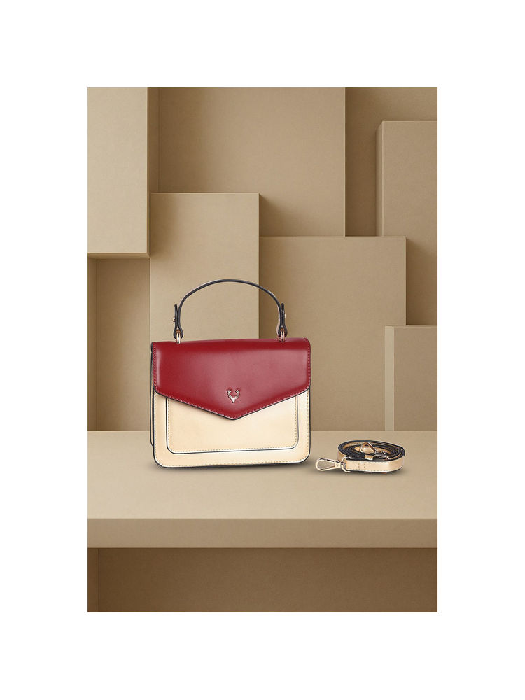 Allen Solly Women Beige Casual Sling Bag with Detachable Strap-image-37