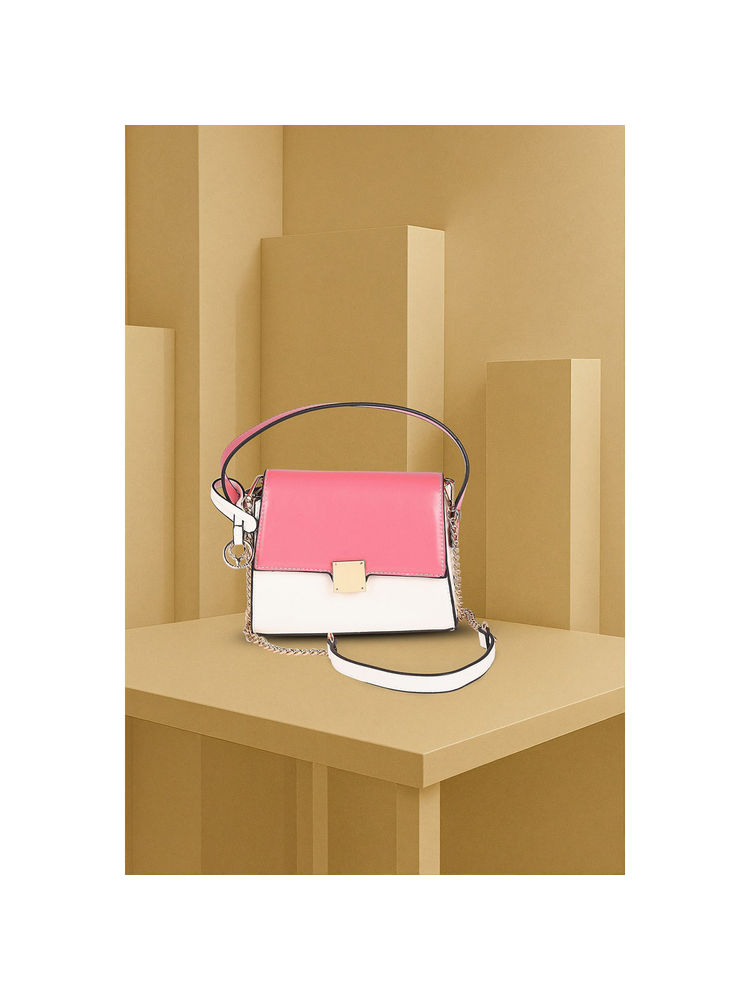 Allen Solly Women Pink Casual Sling Bag with Detachable Strap-picture-12