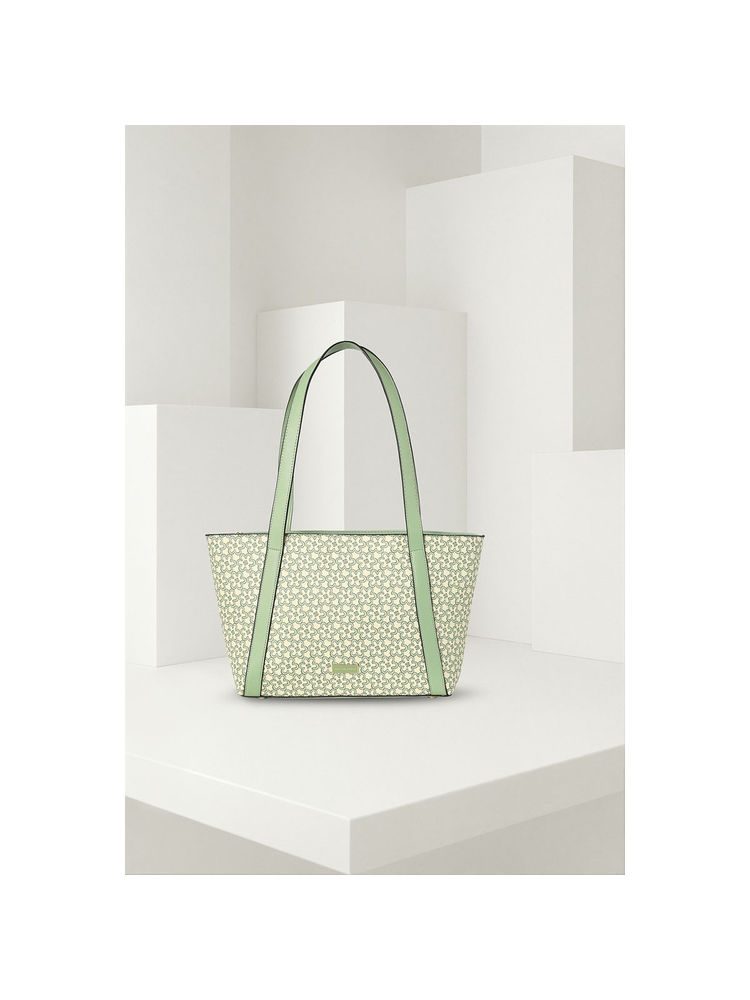 Van Heusen Women Green Print Casual Handbag-image-31