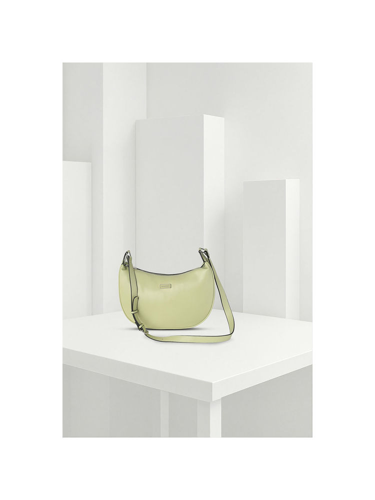 Van Heusen Women Green Solid Casual Handbag-image-19