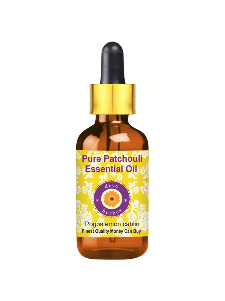Deve Herbes Pure Patchouli Essential Oil (Pogostemon cablin) Steam Distilled for Acne & Smooth Skin-image-4