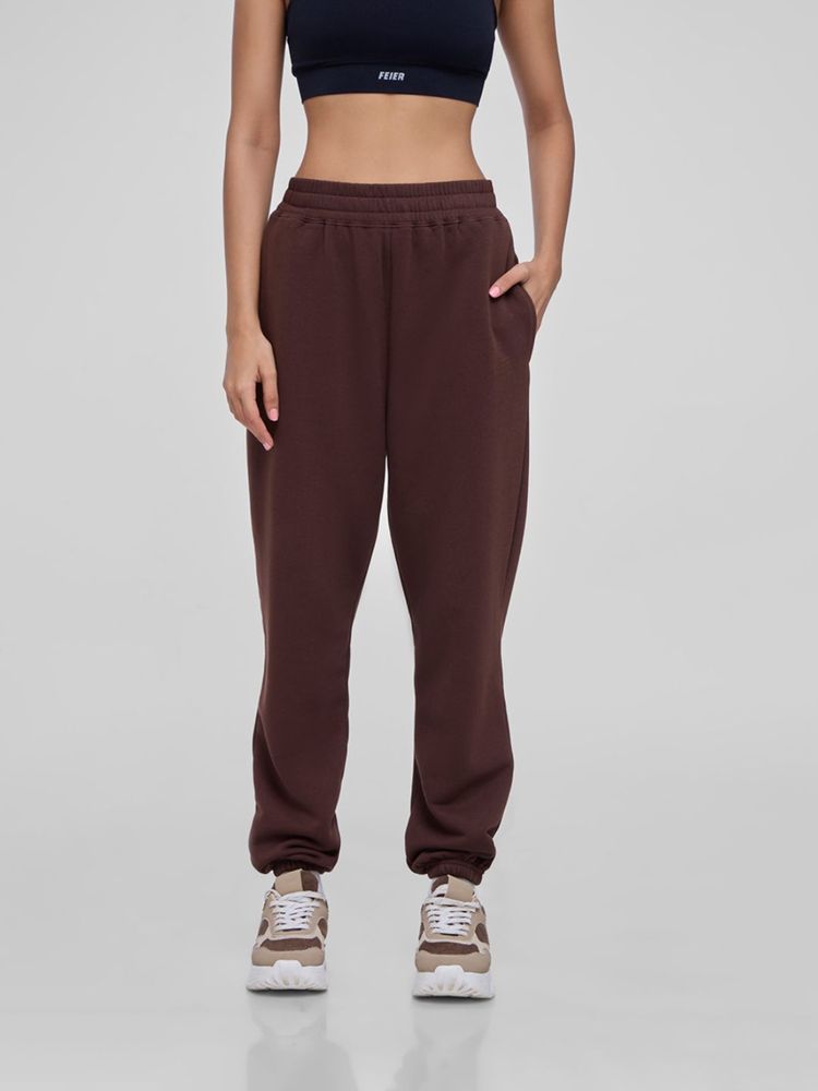 FEIER 365 Classic Brown Joggers-image-32